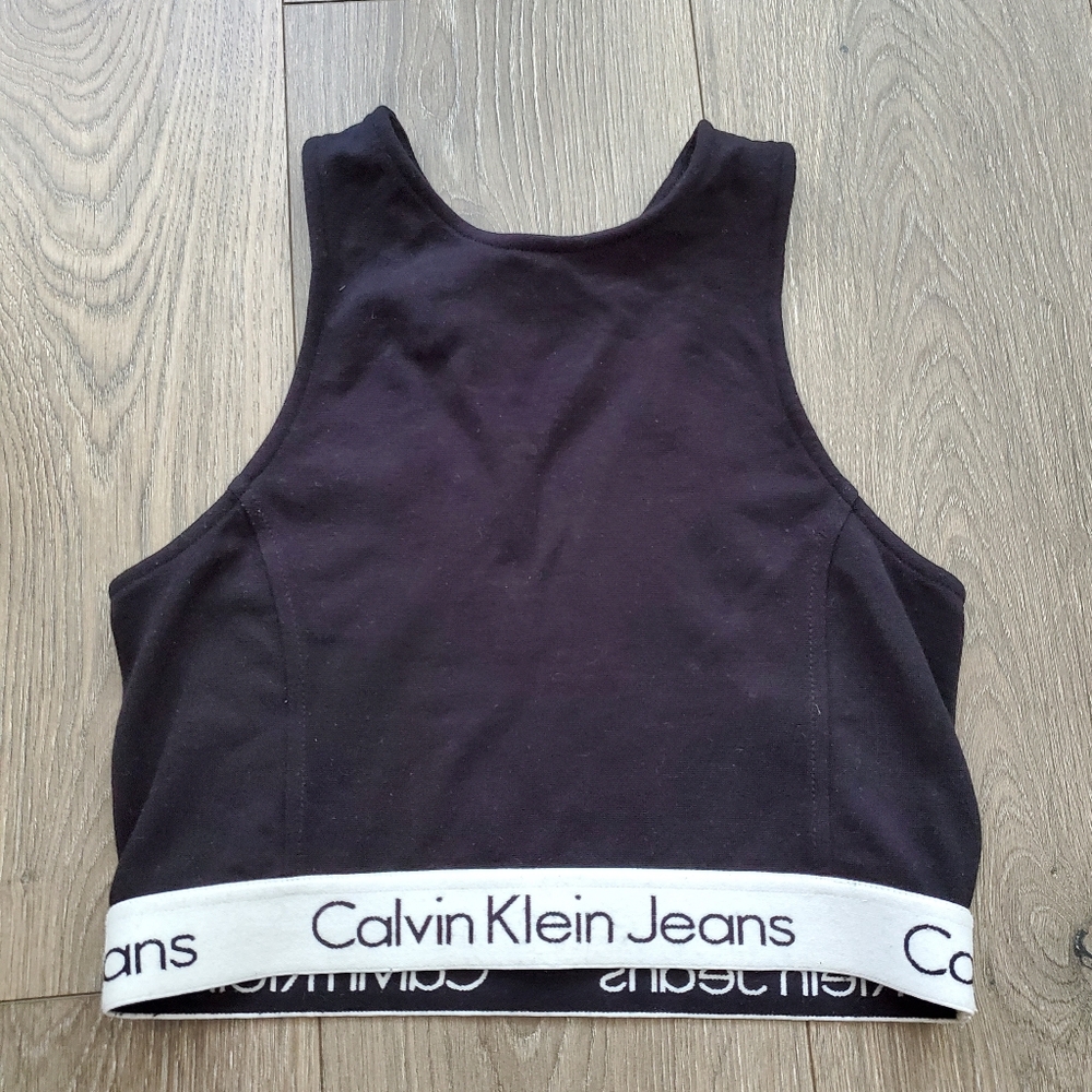 Calvin Klein Cropped Tank Top